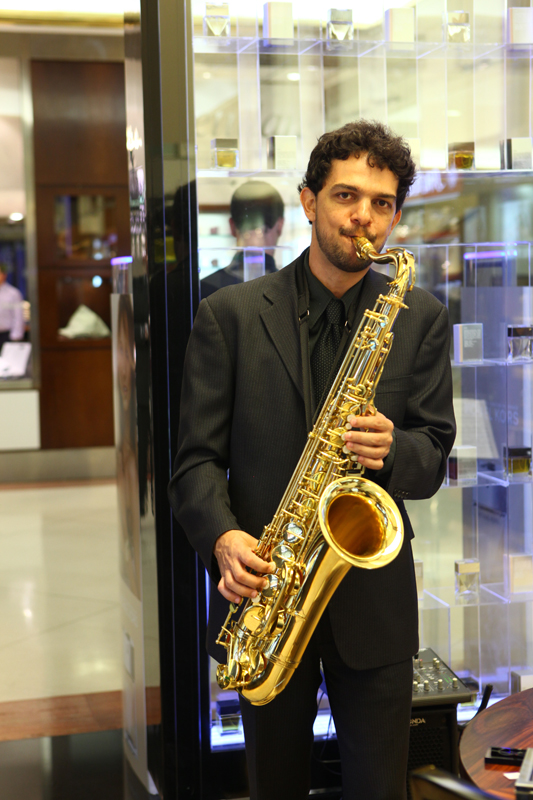 Blues e jazz dentro da Calèche do Shopping Iguatemi