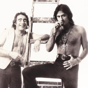 Luiz Gustavo e José Guerreiro na década de 70