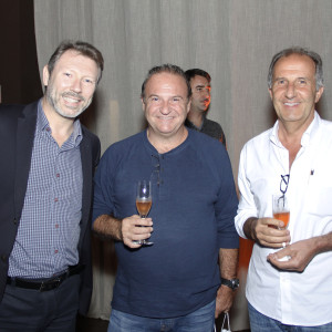 Flavio Steiner, Arri Cuser e Emir Magnani (foto: Divulgação)
