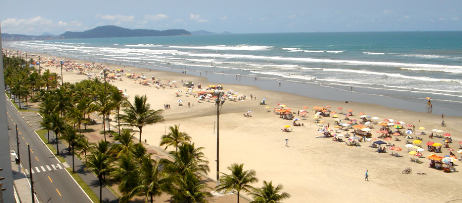 Praia Grande é um dos destinos mais baratos por R$200 (foto: divulgação)