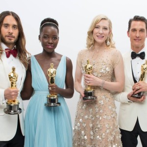 Cate Blanchett, Jared Leto, Matthew McConaughey e Lupita Nyong'o (Foto: Divulgação)