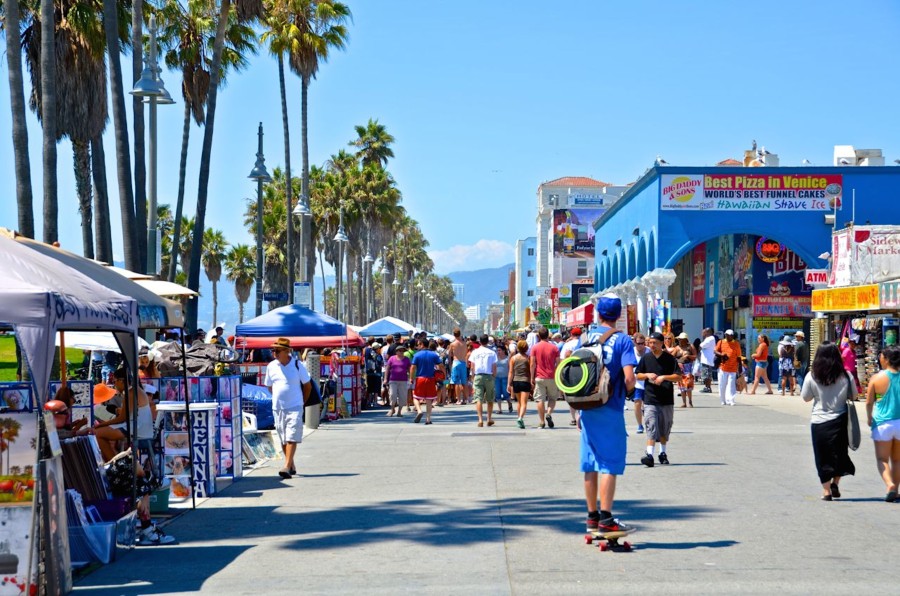 Venice Beach para quem gosta de feiras de artesanato esse lugar é imperdível (foto: divulgação)