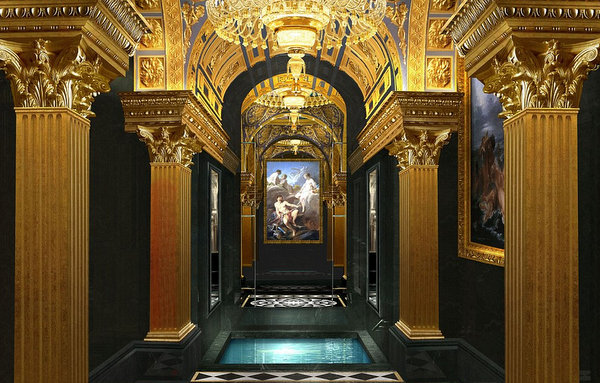 hotel é inspirado em castelo francês 9foto: divulgação)