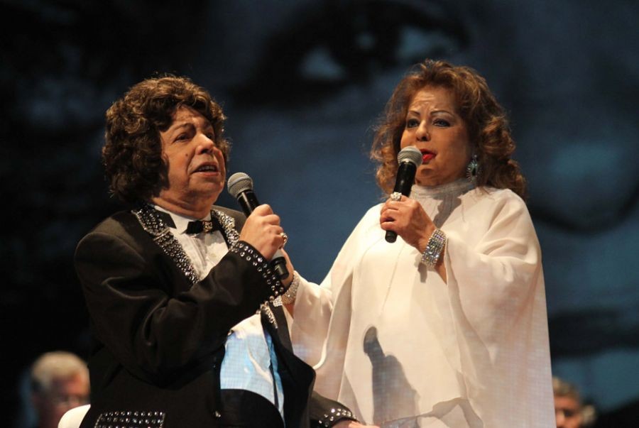 Cauby Peixoto e Angela Maria cantavam juntos e estavam em turnê pelo Brasil (Foto: Divulgação)