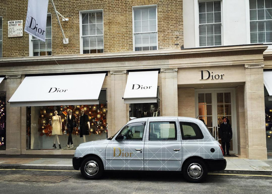 Dior lançou serviço de taxi (Foto de divulgação)