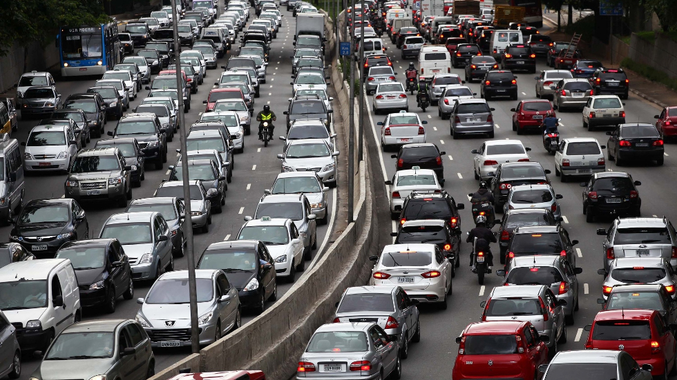 Brasil tem atualmente 4,5 milhões de automóveis, um para 4,4 habitantes (Foto: Divulgação)