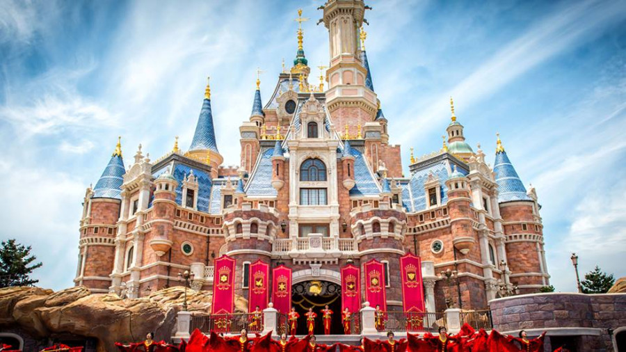 Disneyland de Xangai tem o maior castelo do mundo (Foto: Divulgação)