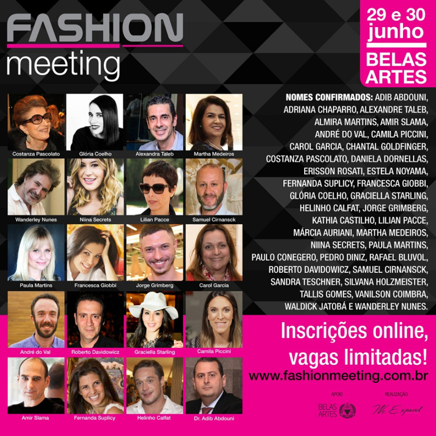 Fashion Meeting terá palestras com (Foto: Divulgação)