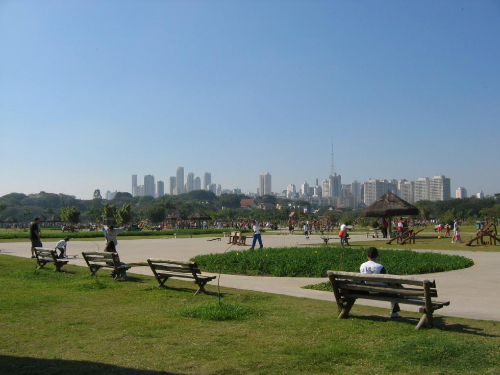 Parque está localizado próximo da Marginal Pinheiros (Foto: Divulgção)