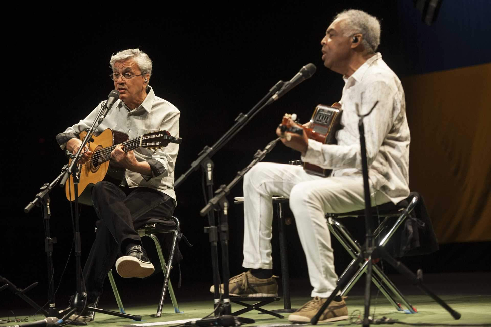 Caetano Veloso e Gilberto Gil (Foto: Divulgação)