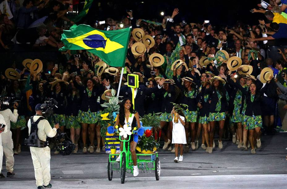 Cerimônia de abertura Rio 2016 (Foto: Divulgação)