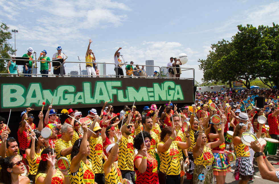 Desfile do bloco Bangalafumenga (Foto: Divulgação)