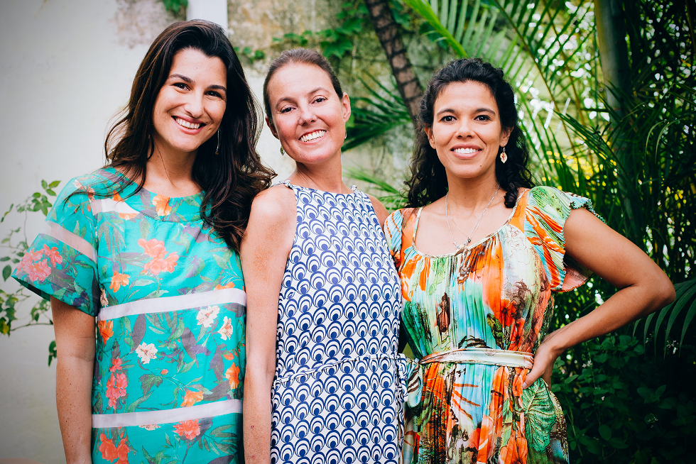 Sócias Fernanda Nogueira, Tatiana Grinfeld e Carol Toledo (Foto: Divulgação)