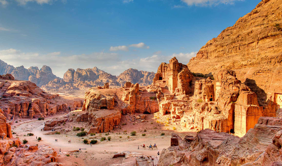 Jordânia: Um dos destinos mais interessantes do Oriente médio, combinando o dinamismo de sua capital, Amã, com riquezas de vestígios arqueológicos e muitas belezas naturais (Foto: Divulgação)